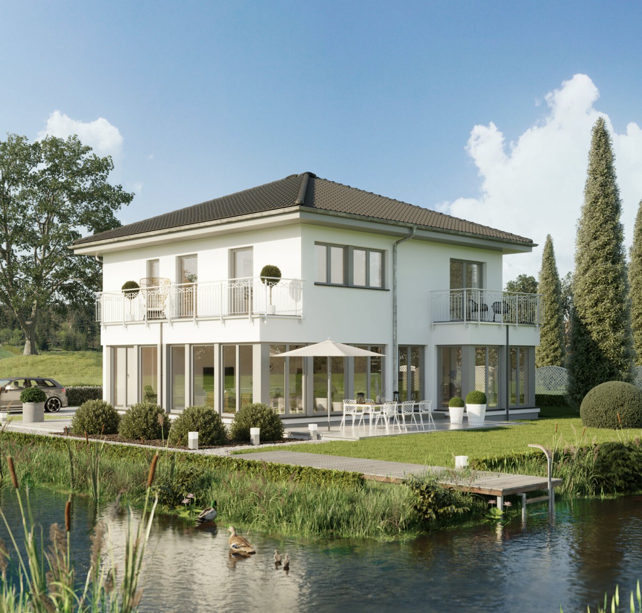 Bestpreisgarantie bei Bien-Zenker - Individuelles Architektenhaus zum Wohlfühlen