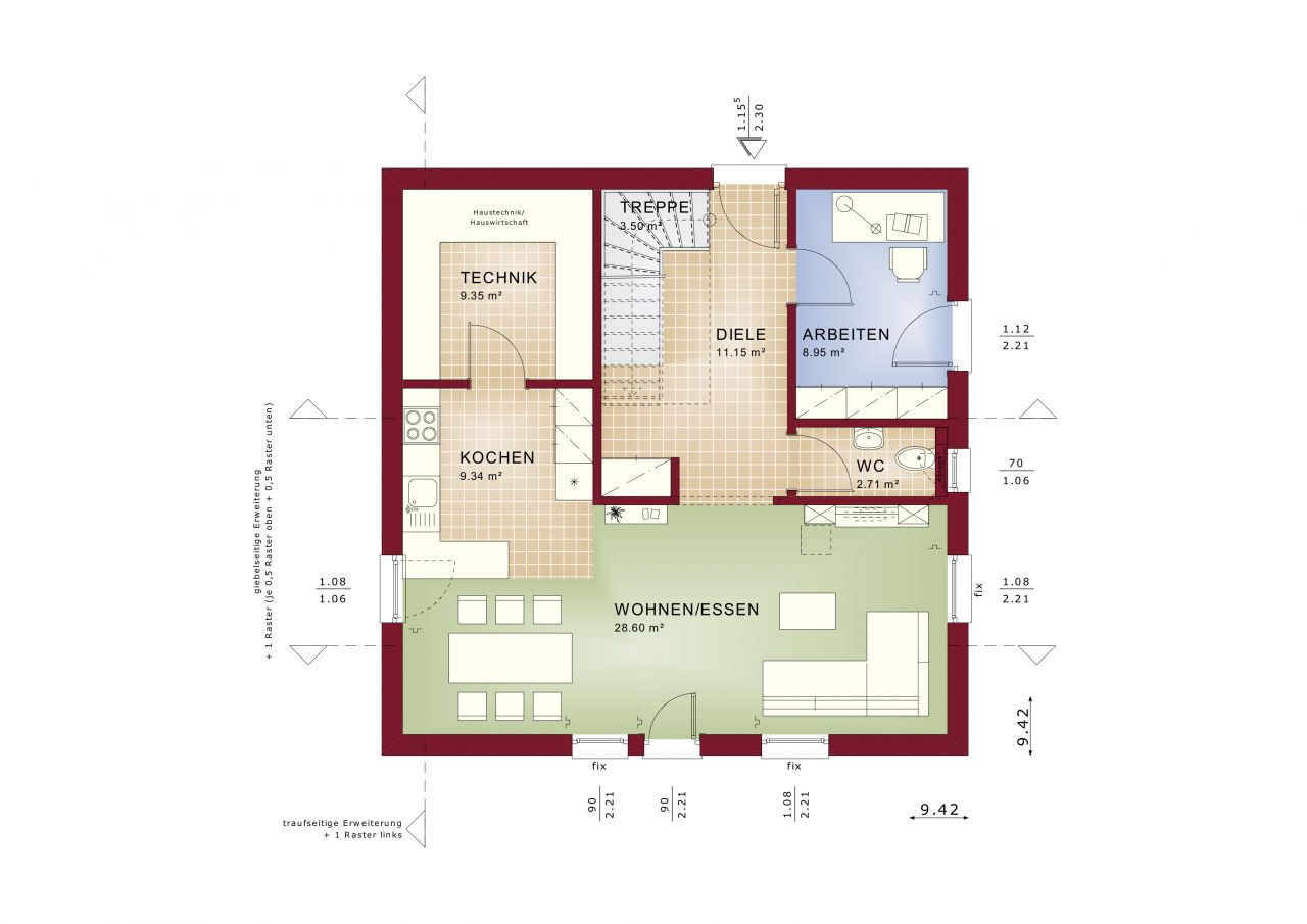 Bestpreisgarantie bei Bien-Zenker - Individuelles Architektenhaus zum Wohlfühlen