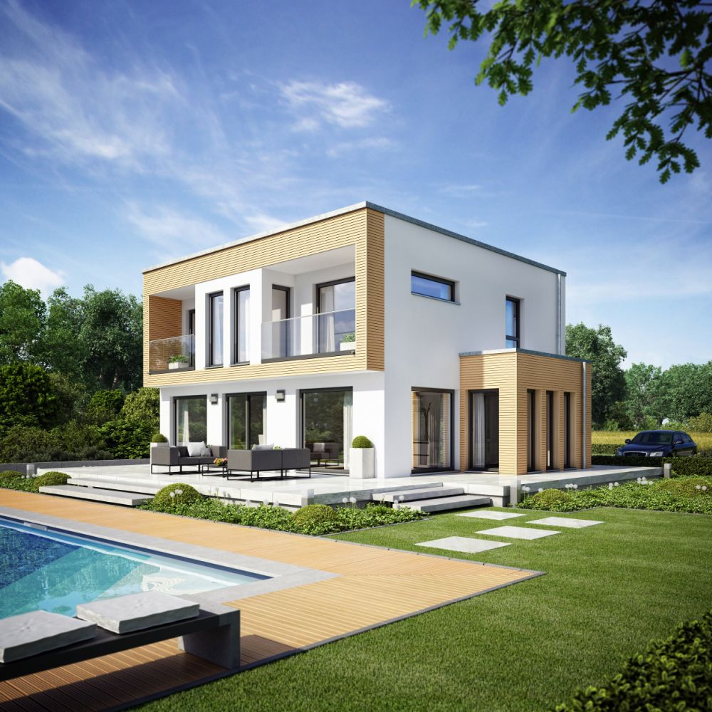 Bestpreisgarantie bei Bien-Zenker - Die Erfüllung Ihres Traums, Ihr Architektenhaus im Grünen