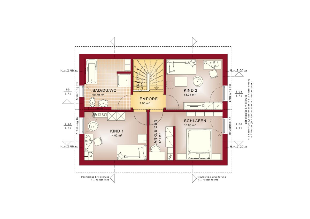Bestpreisgarantie bei Bien-Zenker - Ihr Traumhaus mit viel Platz in super Lage!