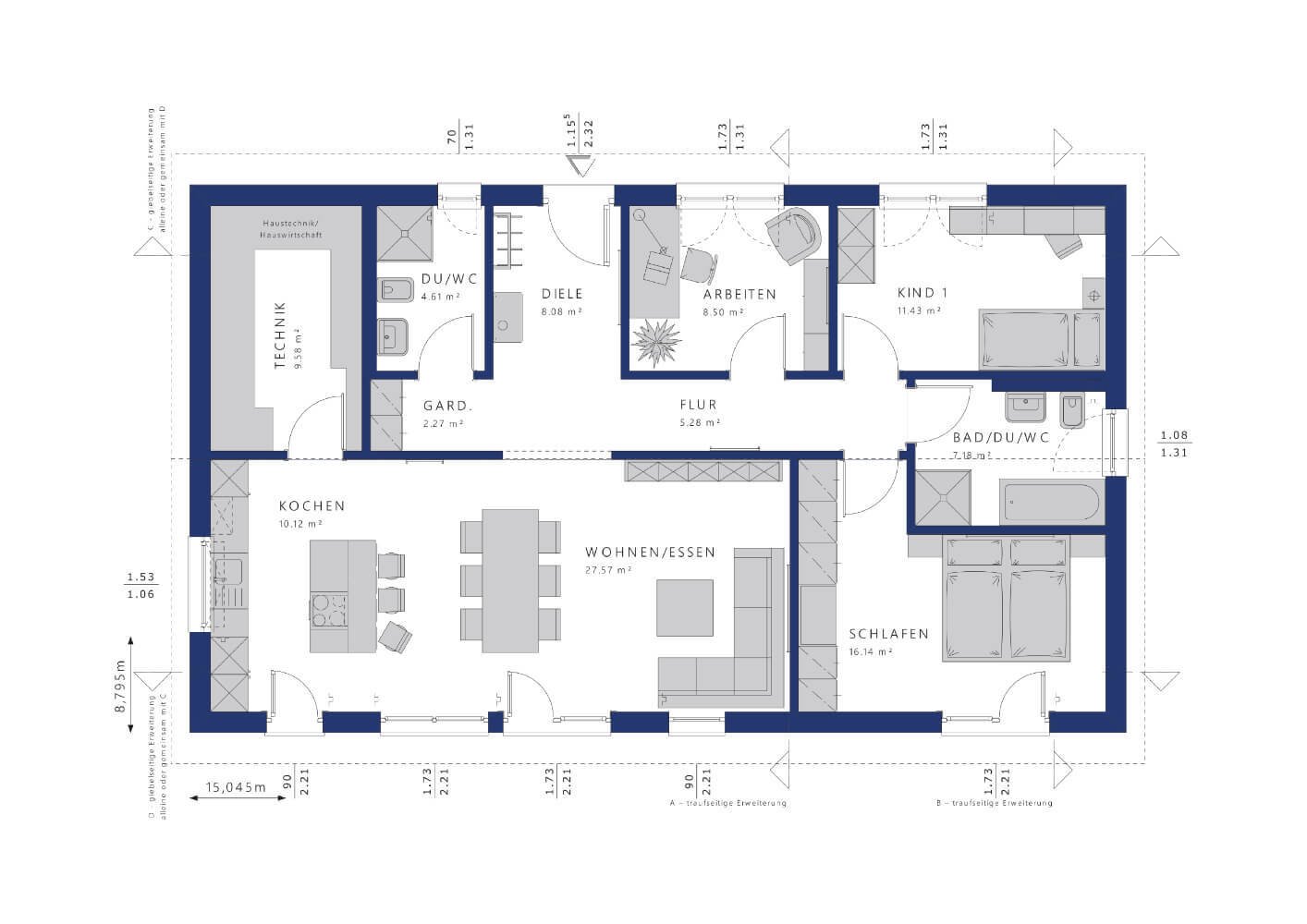 Bestpreisgarantie bei Bien-Zenker - Individuelles Architektenhaus zum Wohlfühlen