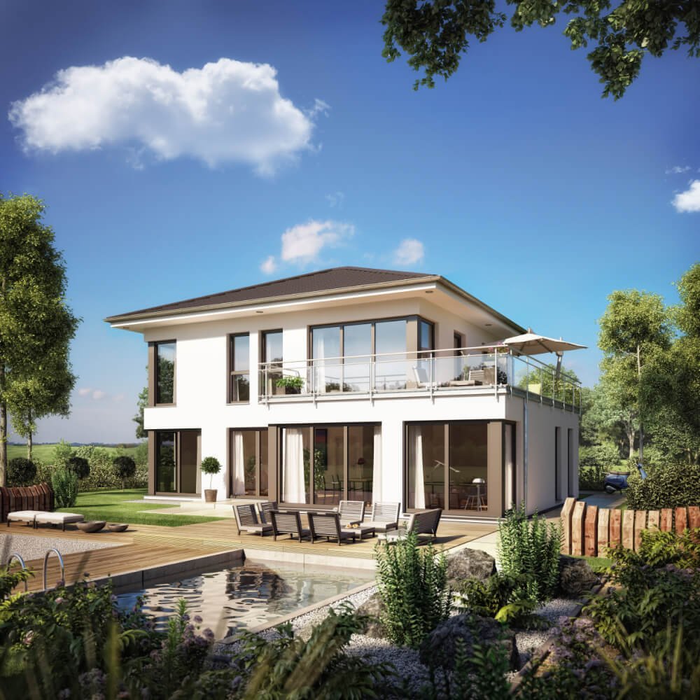 Bestpreisgarantie bei Bien-Zenker - Die Erfüllung Ihres Traums, Ihr Architektenhaus im Grünen