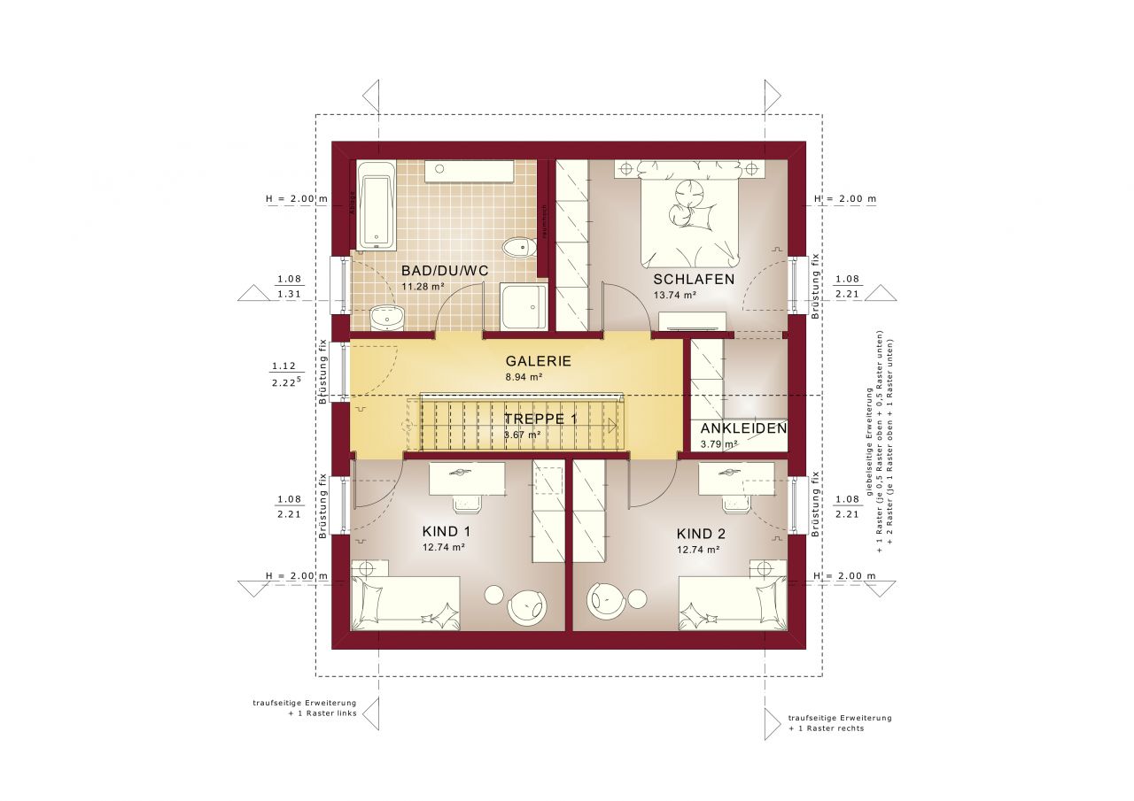 Bestpreisgarantie bei Bien-Zenker - Ihr Traumhaus mit viel Platz in super Lage!