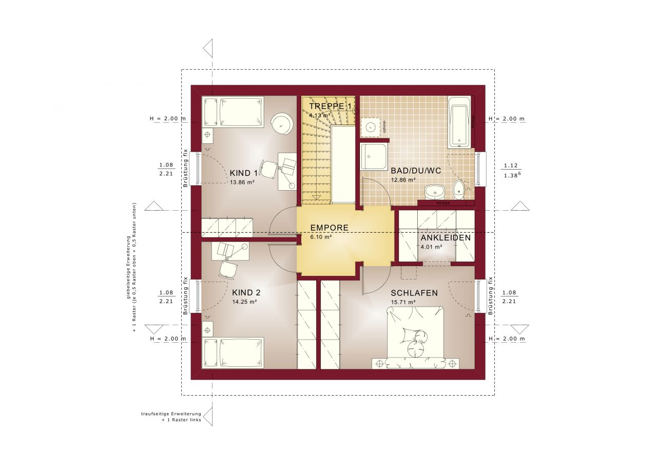 Bestpreisgarantie bei Bien-Zenker - Individuelles Architektenhaus zum Wohlfühlen